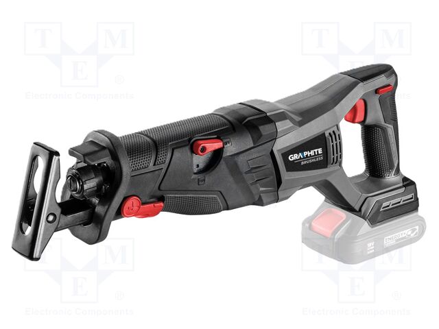 Reciprocating saw; battery; wood,metal; 18VDC; Kind: brushless