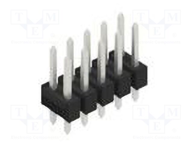 Connector: pin strips; pin header; male; PIN: 10; 2.54mm; THT; 2x5