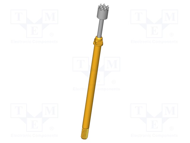 Test needle; Operational spring compression: 4mm; 8A; Ø: 2.5mm