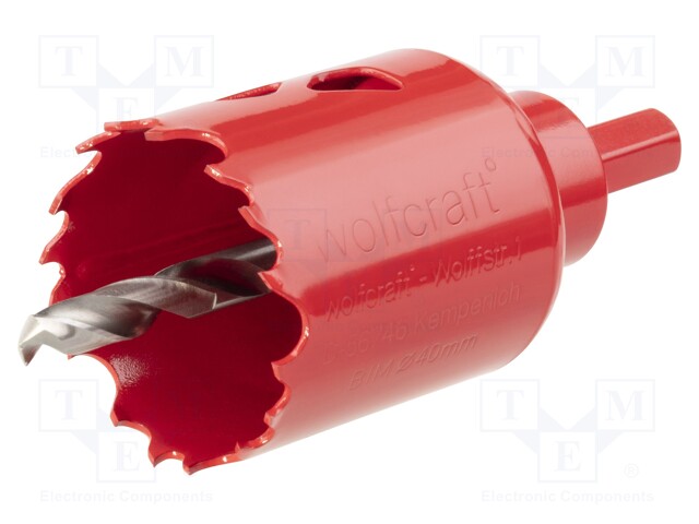 Hole saw; for wood,drywall,steel,plastic; Ø: 6mm; hexagonal