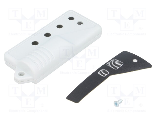 Enclosure: for remote controller; X: 29mm; Y: 62mm; Z: 10mm