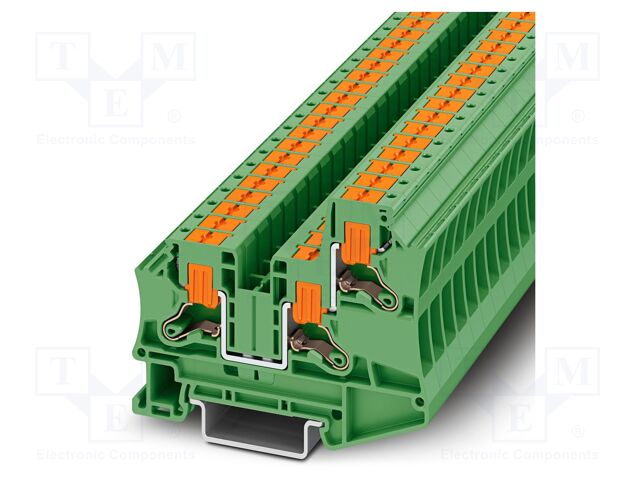 Splice terminal: rail; PTV; 41A; 1kV; push-in; L: 57.6mm; 0.5÷10mm2