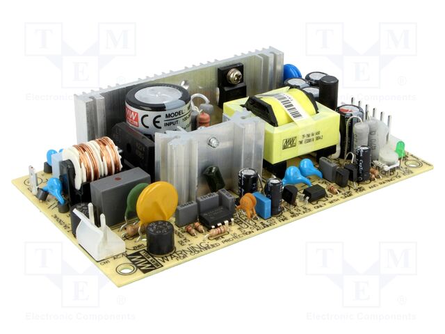 Power supply: switching; open; 44.55W; 127÷370VDC; 90÷264VAC; 3.3A