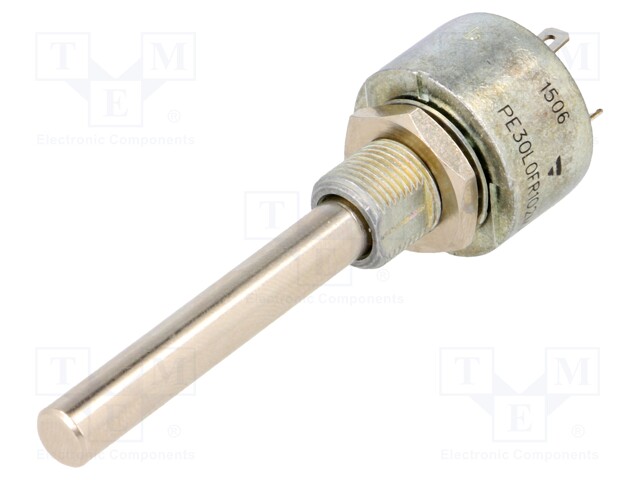 Potentiometer: shaft; single turn; 1kΩ; 3W; ±20%; 6mm; linear; 38mm