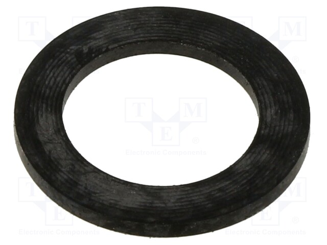 Gasket; NBR rubber; Thk: 1.5mm; Øint: 35.5mm; PG29; black