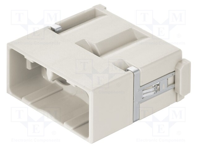 Han M12 Module, male (shield-GND)