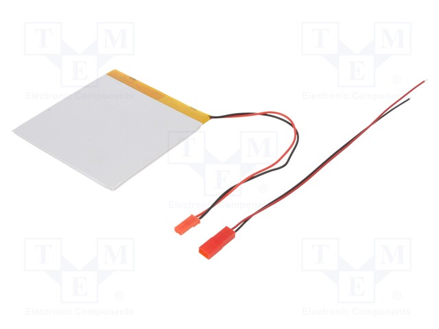 Re-battery: Li-Po; 3.7V; 2200mAh; cables; 3.3x85x86.5mm