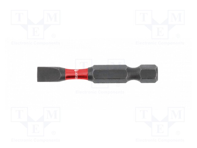 Screwdriver bit; slot; SL 6mm; Overall len: 50mm; 2pcs.