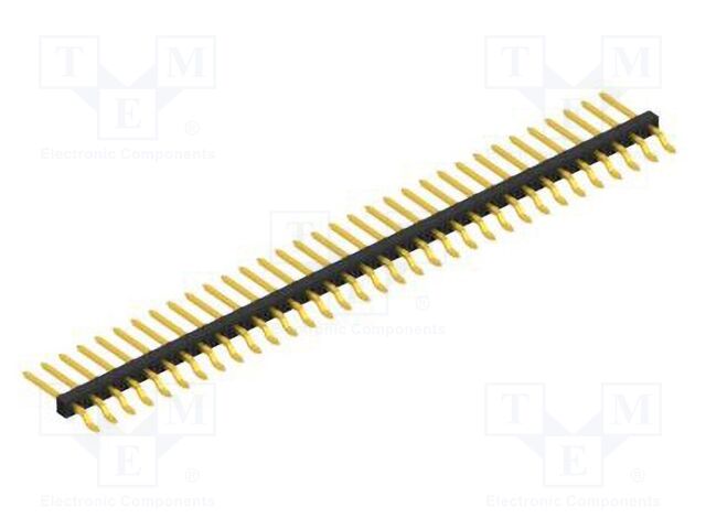 Connector: pin strips; pin header; male; PIN: 33; 2mm; SMT; 1x33