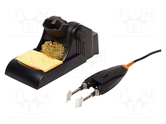 Soldering iron: hot tweezers; for soldering station
