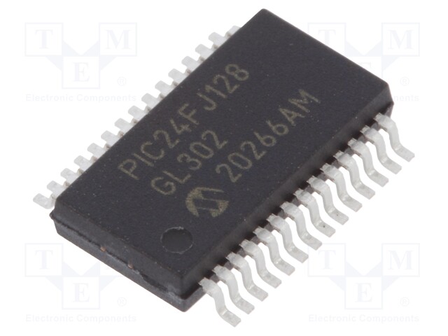 PIC microcontroller; Memory: 128kB; SRAM: 8B; SMD; UQFN28