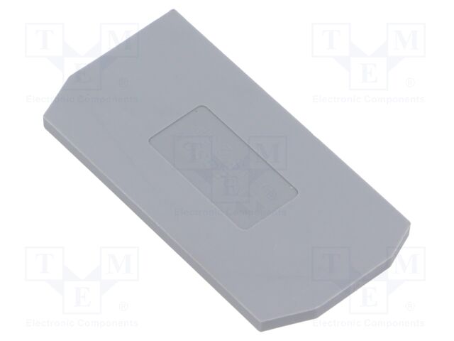 Separating plate; grey