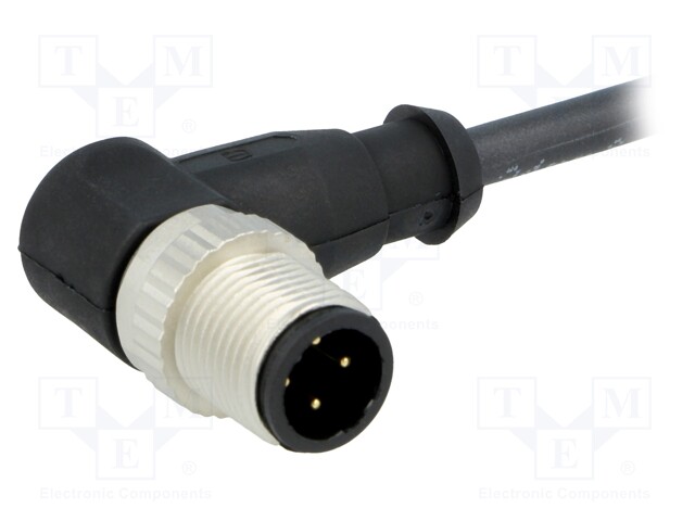 Plug; M12; PIN: 4; male; A code-DeviceNet / CANopen; 0.5m; cables