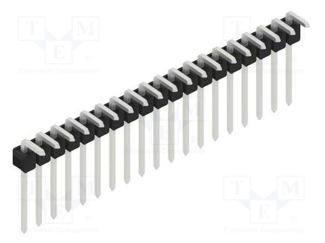 Connector: pin strips; pin header; male; PIN: 19; 2.54mm; THT; 1x19