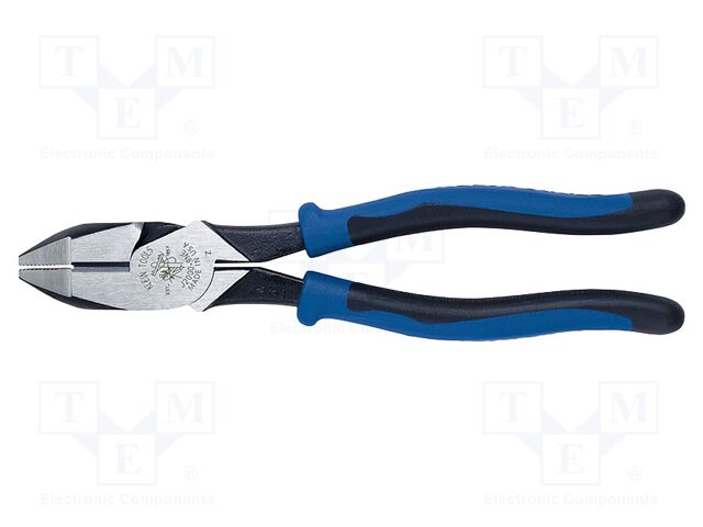 Pliers; side,cutting; 243mm; Grip capac: max.35mm