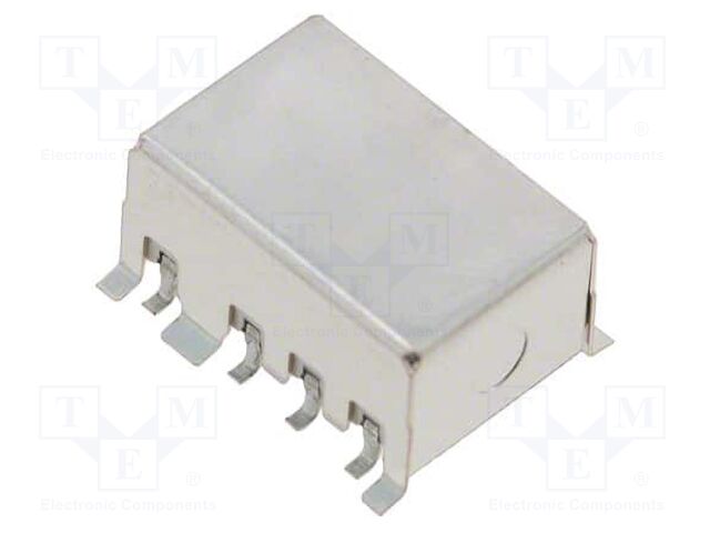Relay: electromagnetic; DPDT; Ucoil: 12VDC; Icontacts max: 1A; PCB