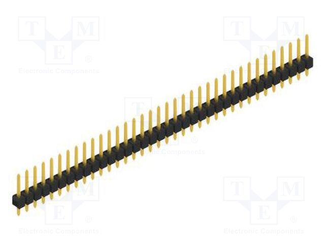 Connector: pin strips; pin header; male; PIN: 36; 2.54mm; THT; 1x36