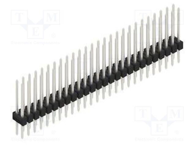 Connector: pin strips; pin header; male; PIN: 52; 2.54mm; THT; 2x26