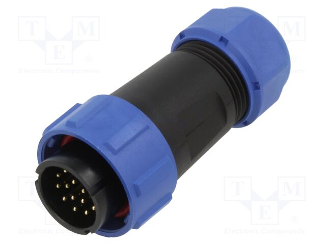Plug; SY21; IP67; for cable; -40÷85°C