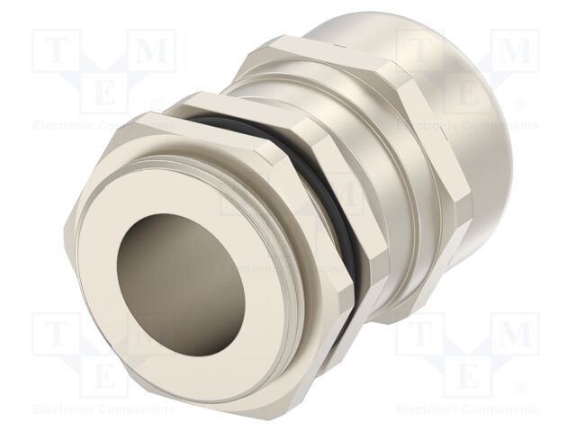 Cable gland; with long thread; PG21; IP68; Mat: brass; Entrelec
