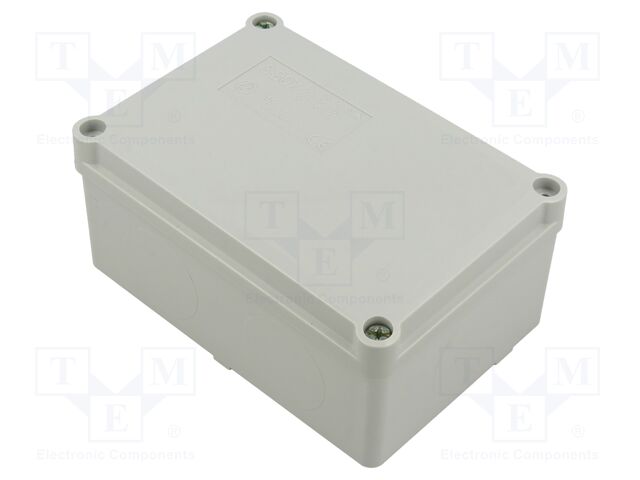 Enclosure: junction box; X: 120mm; Y: 50mm; Z: 80mm; wall mount; ABS