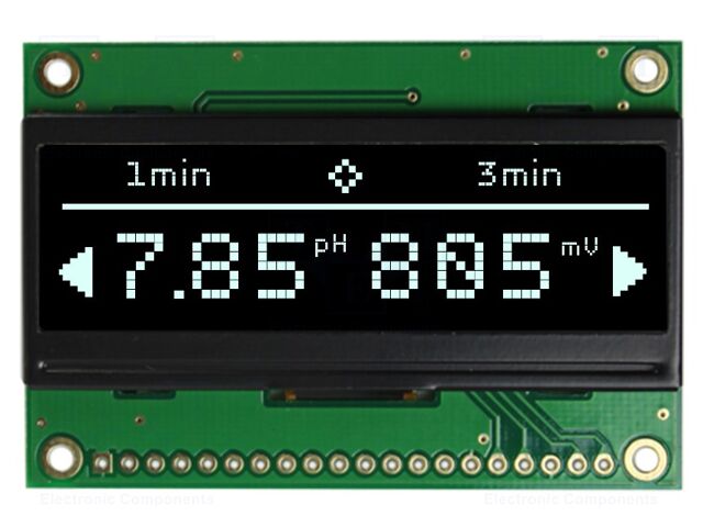 Display: OLED; matrix; 128x32; Dim: 63.2x43.1x6mm; 1x20; -40÷85°C