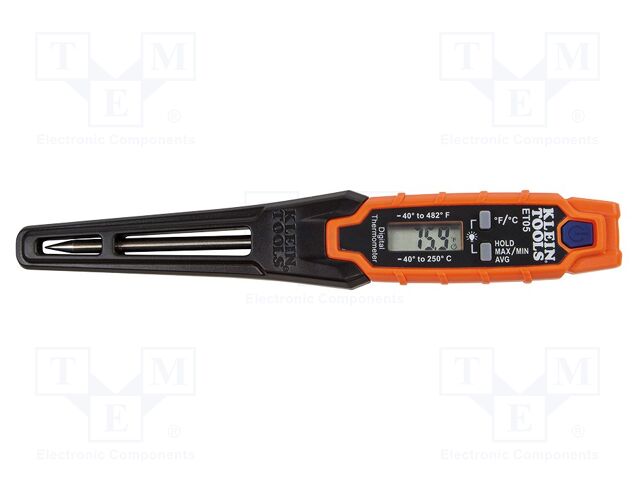 Meter: temperature; LCD; -40÷250°C; Resol: 0.1°C; 165x27x24mm