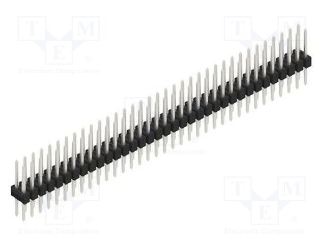 Connector: pin strips; pin header; male; PIN: 70; 2.54mm; THT; 2x35
