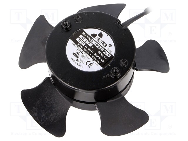 Fan: AC; diagonal; 230VAC; Ø144x49mm; 271.8m3/h; 48dBA; 2650rpm