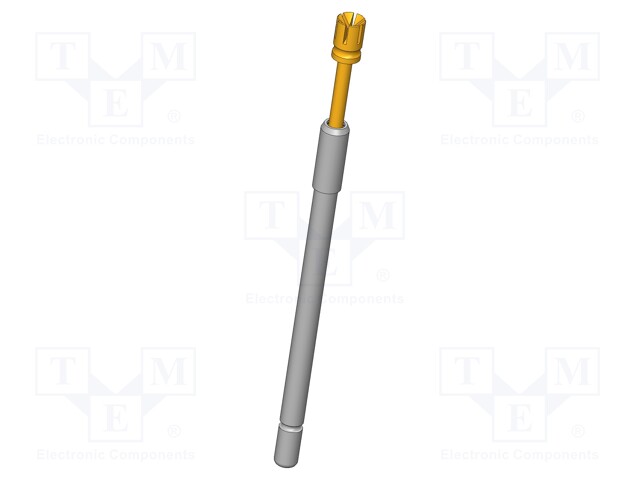 Test needle; Operational spring compression: 4mm; 20A; Ø: 2mm