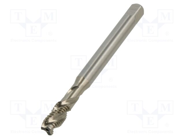 Tap; M8; 1.25; L: 90mm; Holder: square,machine; 6.2mm