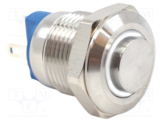 Switch: vandal resistant; Pos: 2; SPST-NO; 2A/36VDC; IP65; OFF-(ON)
