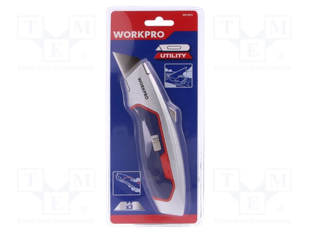 Knife; Features: locked blade