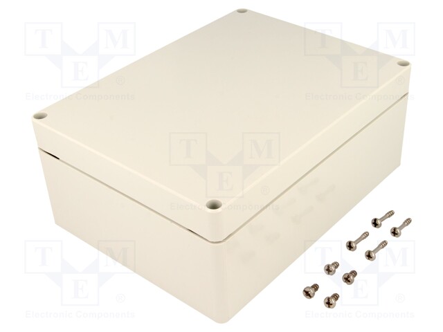 Enclosure: multipurpose; X: 151mm; Y: 201mm; Z: 80mm; EURONORD; ABS