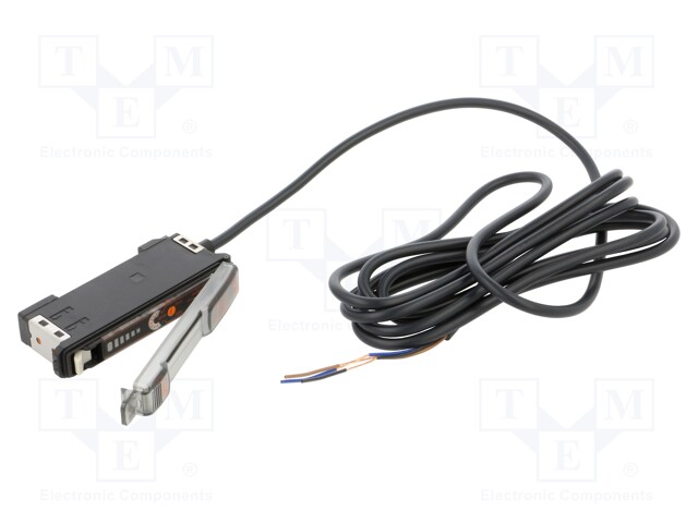 Sensor: optical fibre amplifier; PNP; IP50; Connection: lead 2m