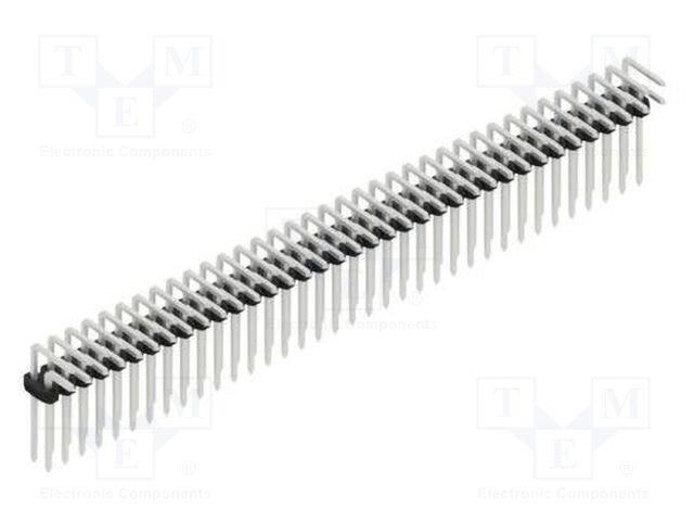 Connector: pin strips; pin header; male; PIN: 72; 2mm; THT; 2x36