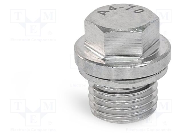 Hexagon head screw plug; with seal; Thread: M22; Pitch: 1.5