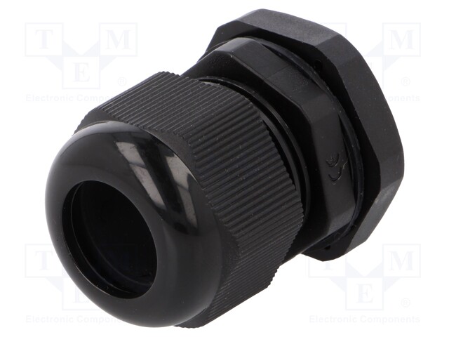 Cable gland; PG21; IP67; Mat: polyamide; black