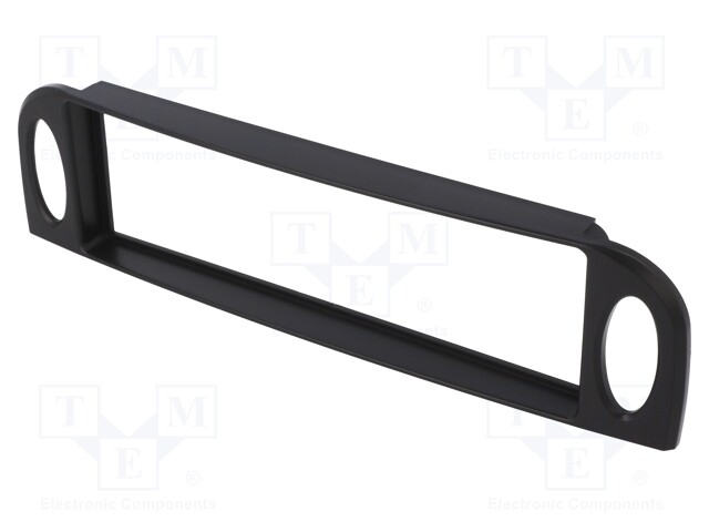 Radio mounting frame; Citroën; 1 DIN; black