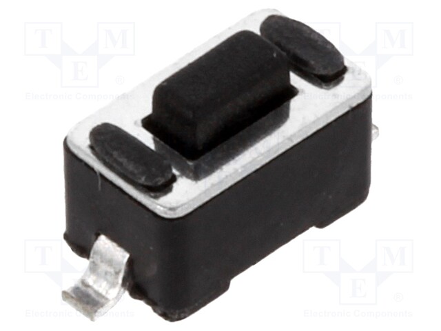 Microswitch TACT; SPST-NO; Pos: 2; 0.05A/12VDC; SMT; none; 1.6N
