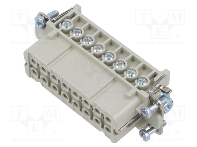Connector: HDC; contact insert; female; EPIC H-A; PIN: 16; 16+PE
