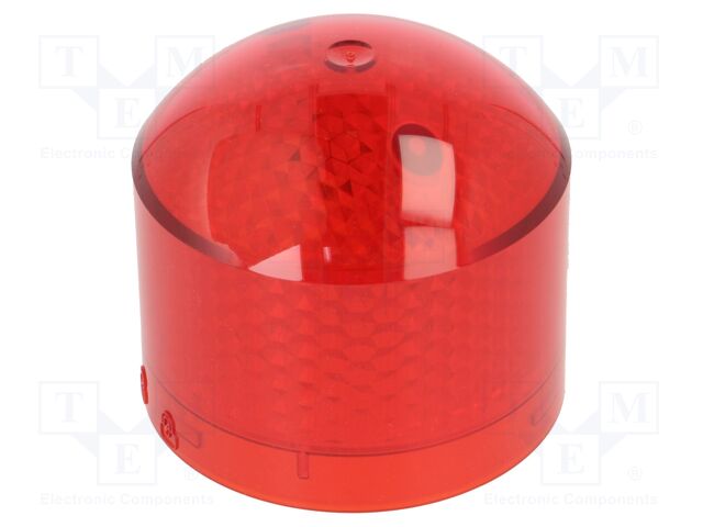 Module: light signaller; red; LED; 24VDC; 24VAC; IP66; Ø70x63.82mm