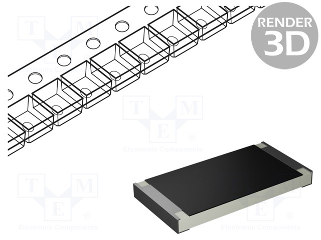 Resistor: thick film; high power; SMD; 2512; 470Ω; 3W; ±5%