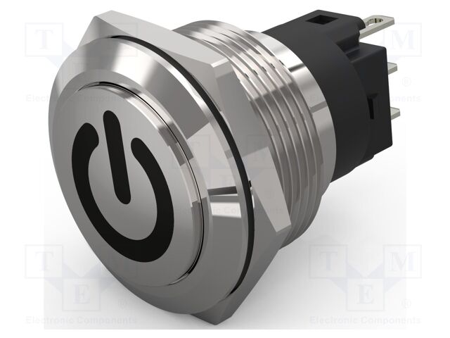 Switch: vandal resistant; Pos: 2; SPDT; 3A/240VAC; 3A/240VDC; ON-ON