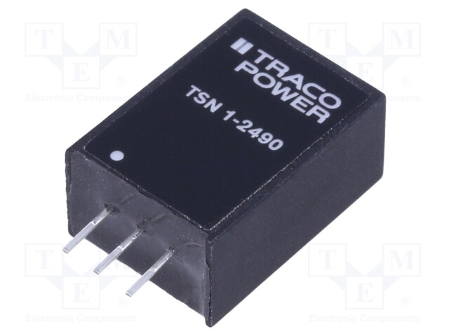 Converter: DC/DC; Uin: -11.5÷-32V; -9VDC; Iout: 1A; SIP3; 500kHz