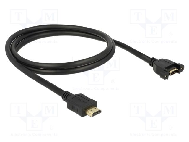 Cable; HDMI socket,HDMI plug; HDMI 1.4,High Speed + Ethernet