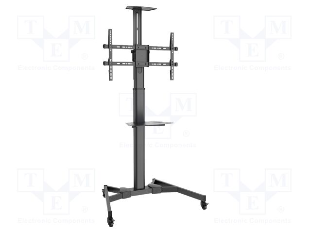 Stand; 50kg; 70"; black; Dim: 2180x910x683mm; monitor x1