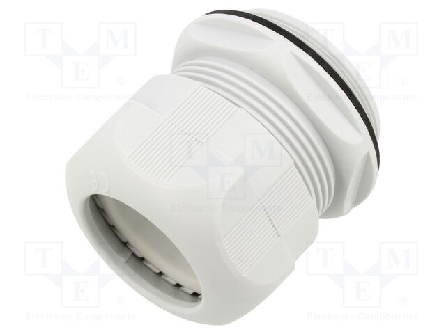 Cable gland; without nut; M63; 1.5; IP68; PA; grey