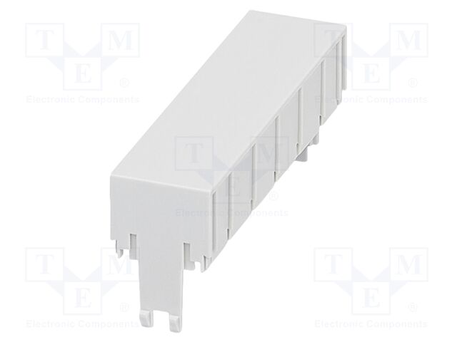 Cover; grey; UL94V-0; ME-IO 18,8; PA; X: 18.9mm; Y: 65.8mm; Z: 26mm