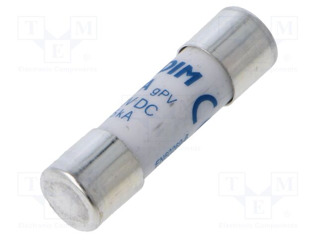 Fuse: fuse; gPV; 20A; 1kVDC; cylindrical; 10x38mm